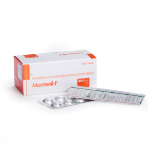 Montenil-F (Montelukast 10 mg + Fexofenadine 120 mg Tablet)