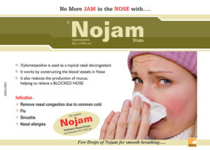 Nojam (Xylometazoline HCL 0.100% w/v Nasal Drops)