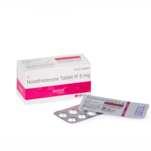 Norzit (Norethisterone 5 mg tab 10x10 alu alu tab)