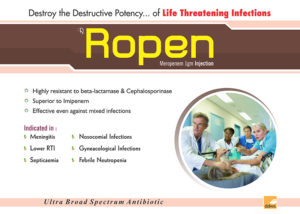 Ropen (Meropenem 1gm Injection)