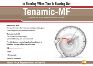 Tenamic-MF (Tranexamic Acid 500mg+ Mefenamic Acid 250mg Tab.)