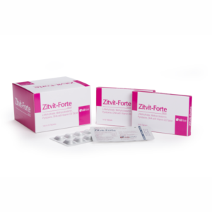 Zitvit-Forte (L-Methyl folate 5 mg+ Methylcobalamin 1500 mcg+ Pyridoxine 2.5 mg+ DHA 200 mg+ Vit D3 200 I.U Tablet)