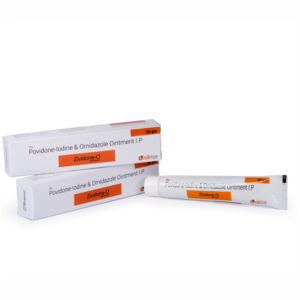 Zividone-Ointment (Povidone lodine & Orindazole Ointment I.P.)