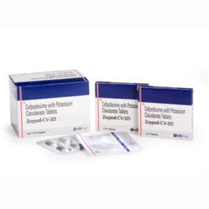 Zoypod-CV-325 (Sefpodoxime with Potessium Clavulanate Tablets )