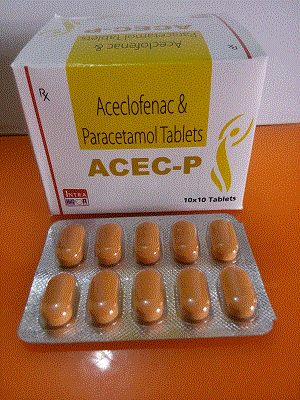 Acec-p Tabs (Aceclofenac 100mg + Paracetamol 325mg)