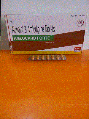 Amlocard-Forte Tablets (Atenolol & Amlodipine Tablets)