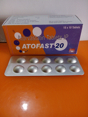 Atofast-20 Tabs (Atorvastatin Tablets IP)