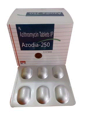 Azodia-250 Tabs (Azithromycin Tablets)
