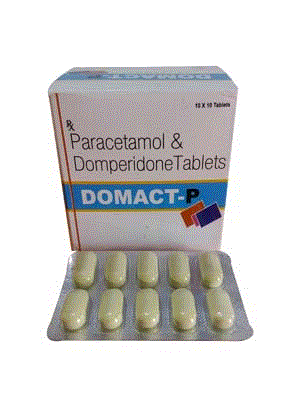 Domact-P Tabs (Paracetamol 325mg + Domperidone 10mg)