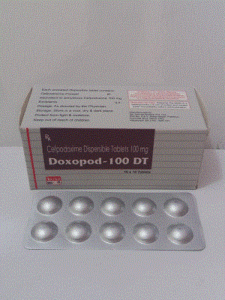 Doxopod- 100DT Tabs (Cefpodoxime Proxetil 100mg DT)