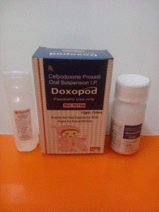 Doxopod Dry syrp (Cefpodoxime Proxetil Oral Suspension)