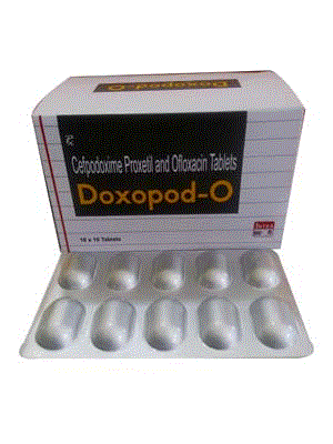 Doxopod-O Tabs (Cefpodoxime Proxetil 200mg + Ofloxacin 200mg)