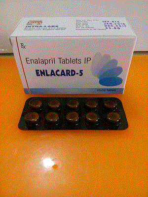 Enlacard-5 Tablet (Enalapril Tablets IP)