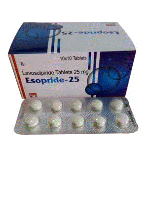 Esopride - 25 Tabs (Levosulpiride 25mg)