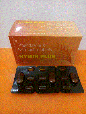 Hymin-Plus Tabs (Albendazole & Ivermectin Tablets )