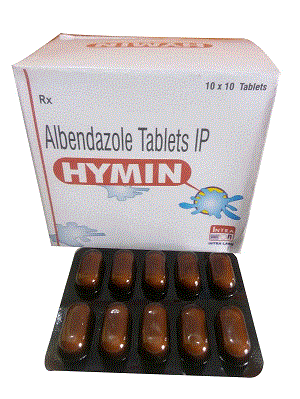 Hymin Tabs (Albendazole Tablets IP)