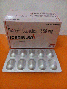 Icerin-50 Caps (Diacerein 50mg)