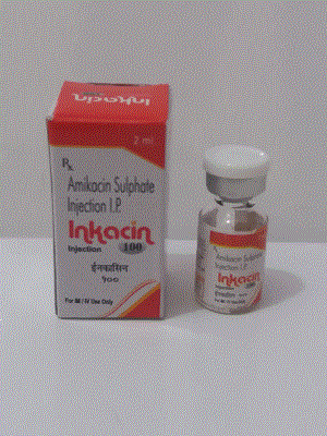 Inkacin-100 Inj (Amikacin Sulphate Injection I.P.)