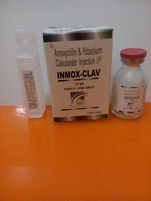 Inmox-Clav 1200 Inj (Amoxycillin &Pott., Clavulanate Injection I.P.)