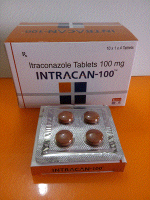 Intracan-100 Tab (Itraconazole 100mg)