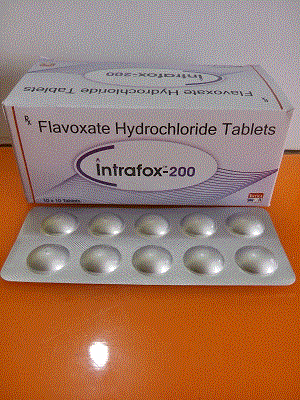 Intrafox-200 Tabs (Flavoxate Hydrochloride Tablets)