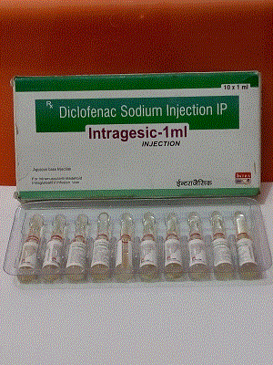 Intragesic Inj (Diclofenac Sodium 75mg /1ml)