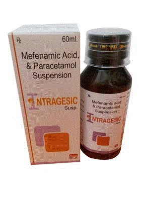 Intragesic Susp (Mefenamic 50mg + Paracetamol 125mg)