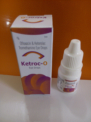Ketroc-O Eye Drops (Ketorolac Tromethamine 0.5% + Ofloxacin 0.3%)