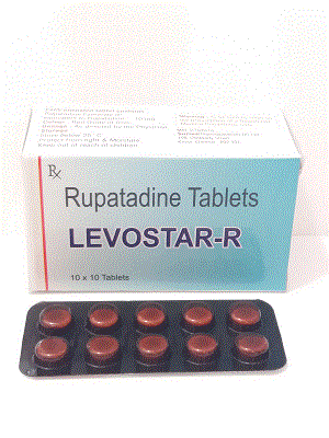Levostar-R Tab (Rupatadine Tablets)
