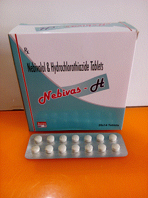 Nebivas-H Tabs (Nebivolol 5mg + Hydrochlorothiazide 12.5mg)