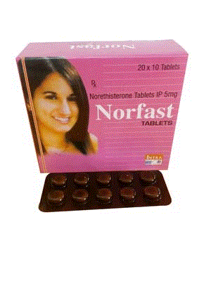 Norfast Tabs (Norethisterone 5mg)