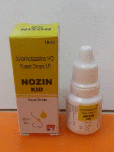 Nozin Drops For Kids (Xylometazoline HCL 0.1% w/v)