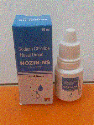 Nozin-Ns Nasal Drops (Sodium Chloride 0.74% w/v)