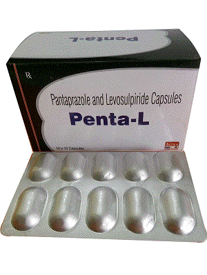 Penta-L Caps (Pantoprazole 40mg + Levosulpiride 75mg (SR))