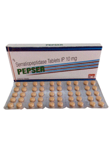 Pepser Tabs (Serratiopeptidase 10mg)