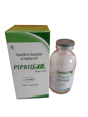 Piprid-TZ Inj (Tazobactam 0.5gm + Piperacillin 4.0gm)