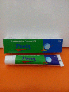 Povin Ointment (Povidone Iodine 5% w/v)