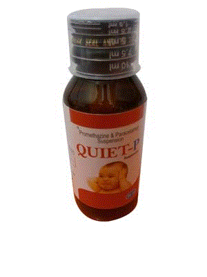 Quiet-P Susp (Paracetamol 125mg + Promethazine HCL 5mg /5ml)