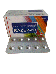 Razep-20 Tabs (Rabeprazole 20mg )