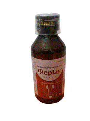 Replay Syrup (Disodium Hydrogen Citrate 1.25gm)