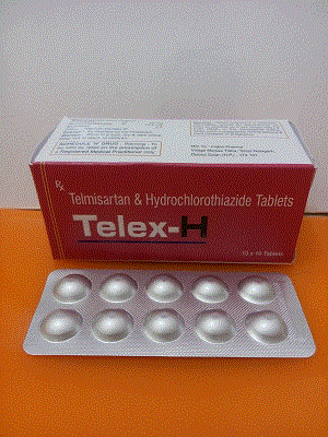 Telex-H Tabs (Telmisartan 40mg + Hydrochlorthiazide 12.5mg)