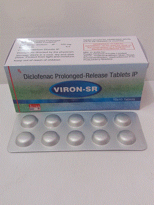 Viron-SR Tabs (Diclofenac Sodium 100mg (SR Form))