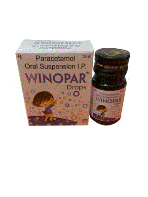 Winopar Drops (Paracetamol Oral Suspension I.P.)0