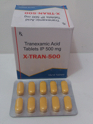 X-Tran-500 Tabs (Tranexamic Acid 500mg)