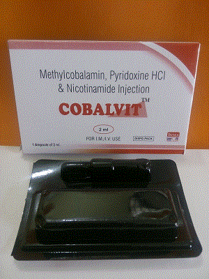Cobalvit Inj 2ml (DISPO) (Methylcobalamin, Pyridoxine HCL & Nicotinamide Injection)