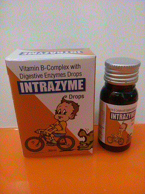 Intrazyme Drops (Vitamin B-Complex with Digestive Enzymes Drops)