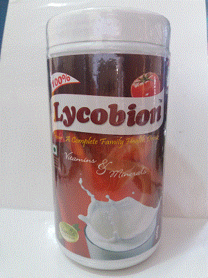 Lycobion Powder (Whey Protein concentrate + Lycopene 10% + Vitamins + Minerals + Calcium + Carbohydrate + Zinc & Malt)