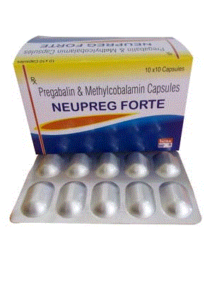 Neupreg-Forte Caps (Pregabalin 75mg + Methylcobalamin 750mcg)